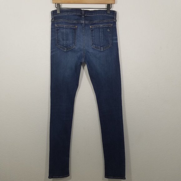 Rag & Bone High Rise Skinny Stretch Jeans Size 29 - Picture 6 of 8